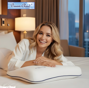 Poduszka Profilowana Dream-Cloud Premium OPTIMA Bio M/L Dwuwarstwowa